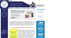Desktop Screenshot of newbeginningsspca.com